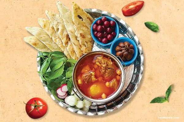 Dizi (Abgoosht – Persian Lamb and Chickpea Stew)
